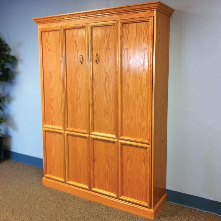 Vertical Mount Frameless Murphy Bed Hardware Kits - full pic 