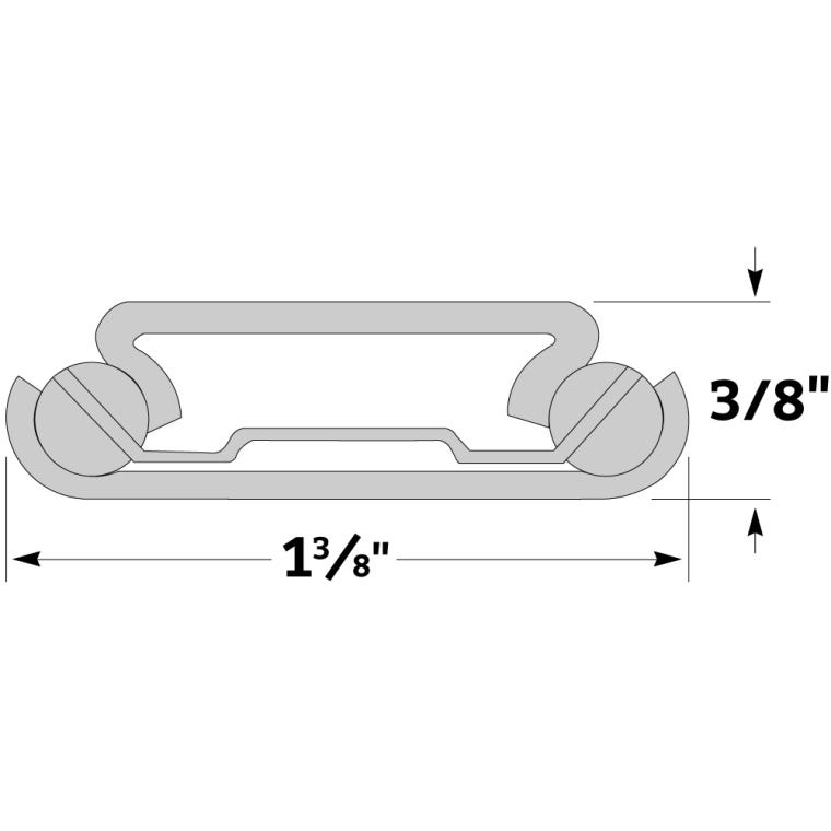 35-lb. Center-Mount Drawer Slides - Centerline&reg; 714 (14" to 24") - full pic 