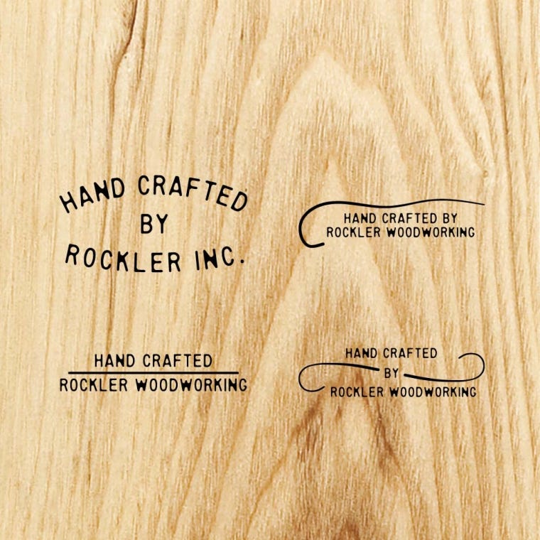 Custom Branding Iron Standard Plus - 24 Styles Available - full pic 