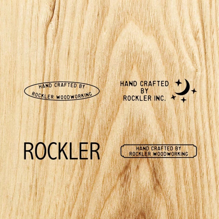 Custom Branding Iron Standard Plus - 24 Styles Available - full pic 