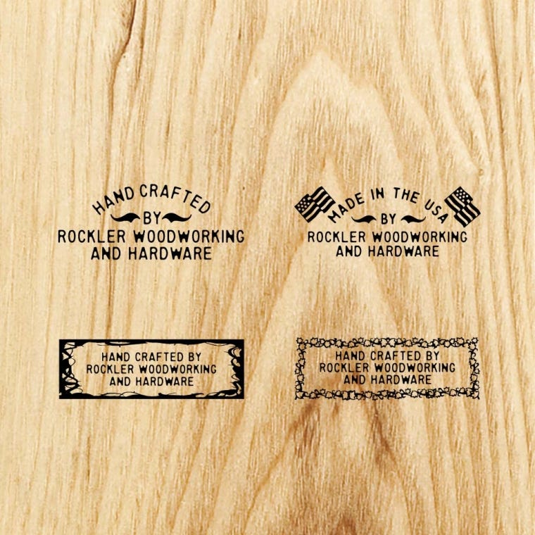 Custom Branding Iron Standard Plus - 24 Styles Available - full pic 