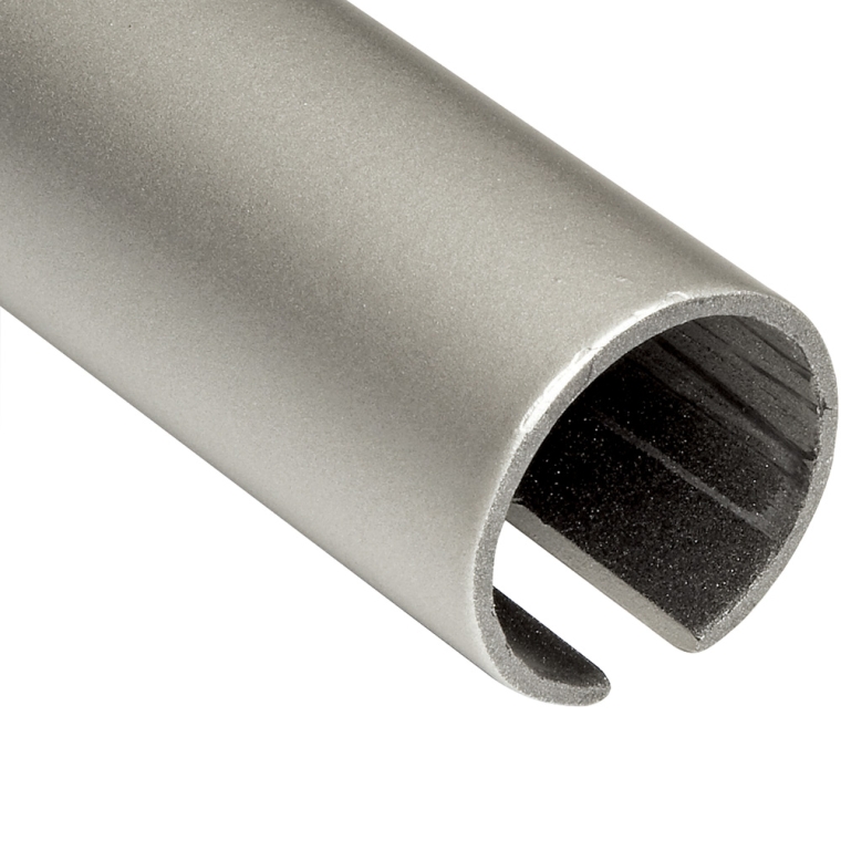 Rockler Classic Rolling Library Ladder - Track Hardware, Satin Nickel - full pic 