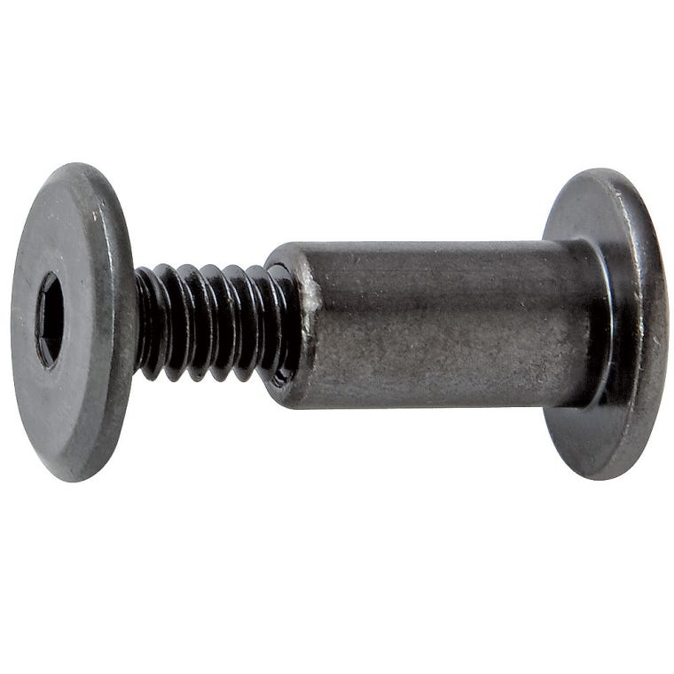 Statuary Bronze Cap Nuts for Connector Bolts (8-Pack) - full pic 