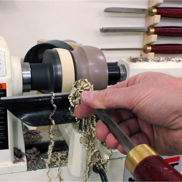 Easy Wood Tools F420 1'' x 8 TPI x 2'' Diameter Faceplate - full pic 