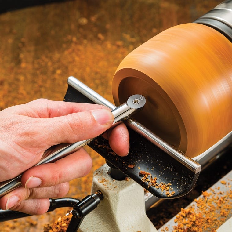 Full-Size Ergonomic Carbide Turning Tool, Round - full pic 