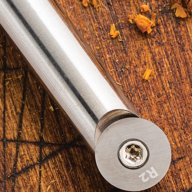 Full-Size Ergonomic Carbide Turning Tool, Round - full pic 