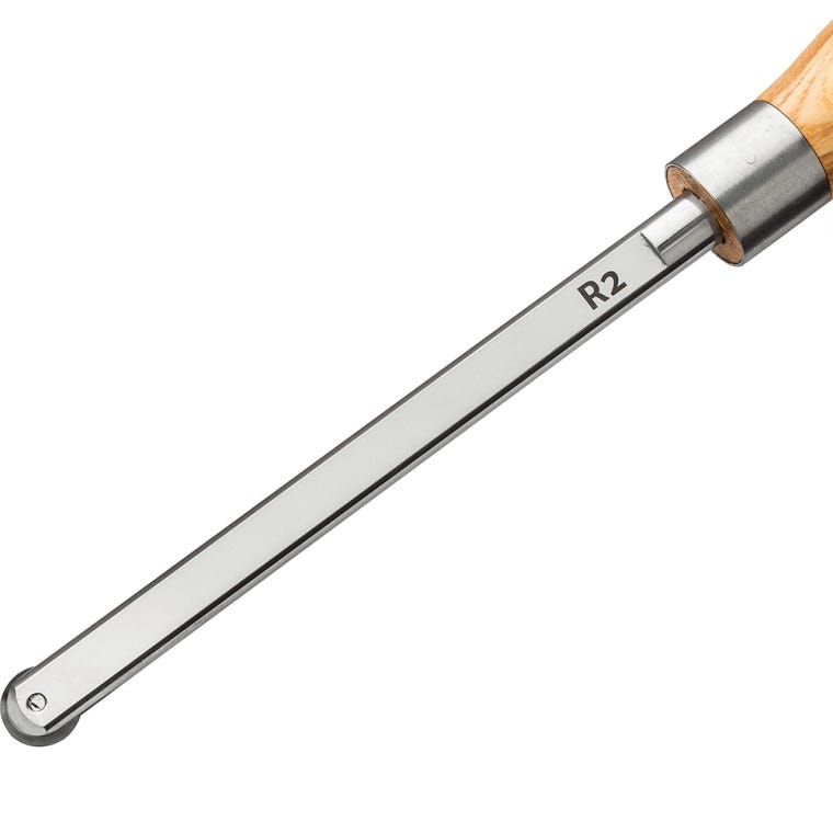 Full-Size Ergonomic Carbide Turning Tool, Round - full pic 