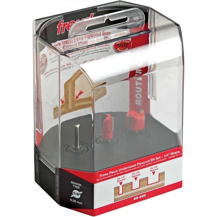 Freud&reg; 3-Pc. Undersized Plywood Router Bit Set - full pic 
