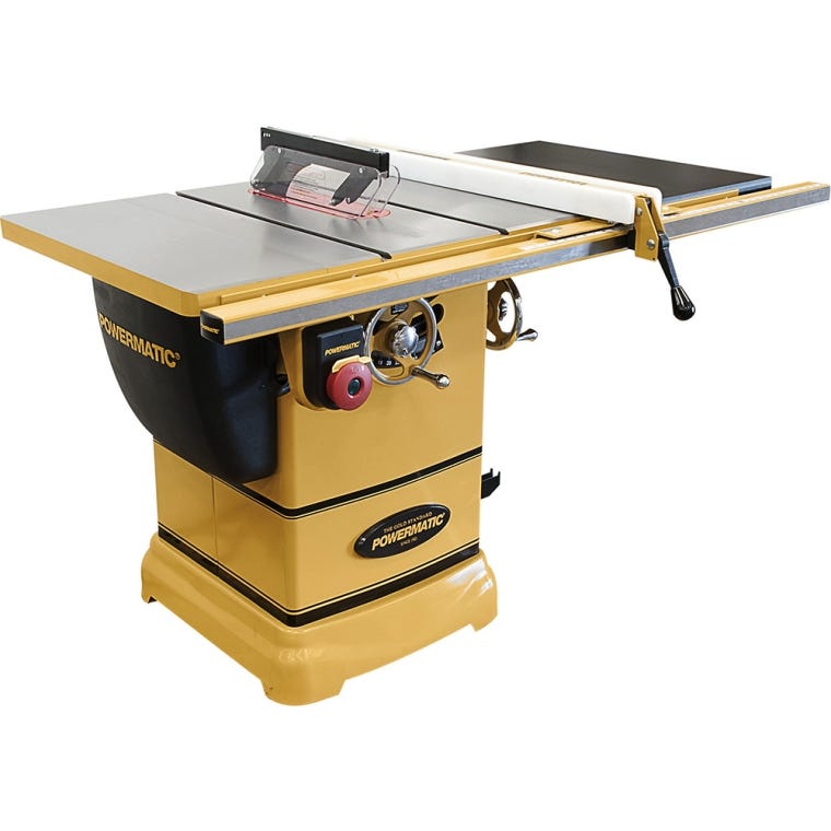 Powermatic PM1000 1-3/4 HP Table saw, 1-Phase With 30" Accu-Fence System - full pic 
