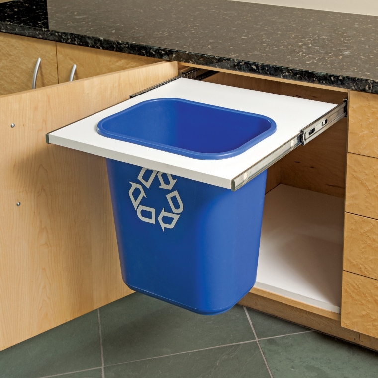 100-lb. Full Extension Shelf Slides - Centerline&reg; 757A (16" to 24") - full pic 