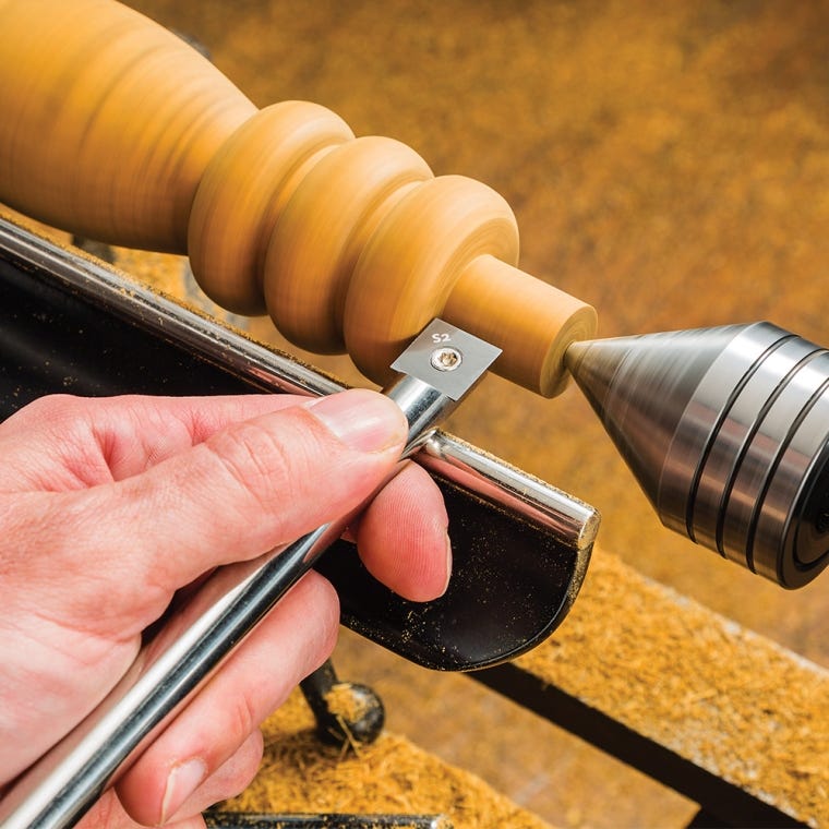 Full-Size Ergonomic Carbide Turning Tool, Square - full pic 