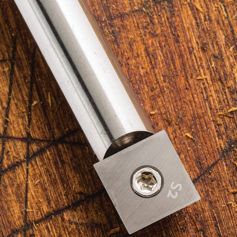Full-Size Ergonomic Carbide Turning Tool, Square - full pic 