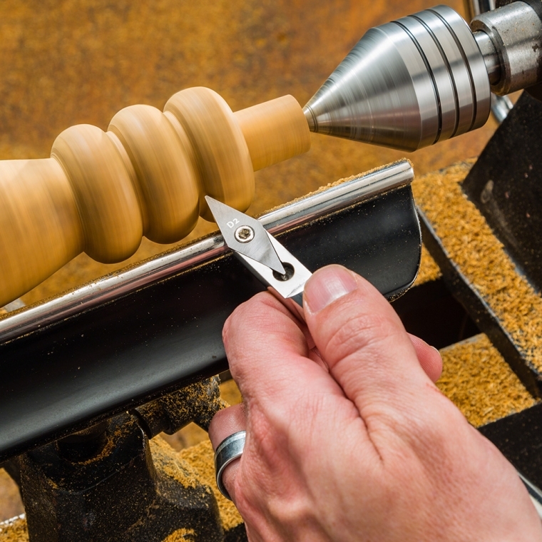 Full-Size Ergonomic Carbide Turning Tool, Diamond - full pic 
