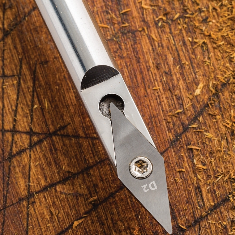 Full-Size Ergonomic Carbide Turning Tool, Diamond - full pic 