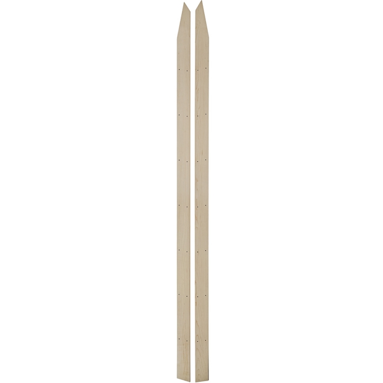 8' Vertical Rails for Rockler Vintage Library Ladder Steps - full pic 