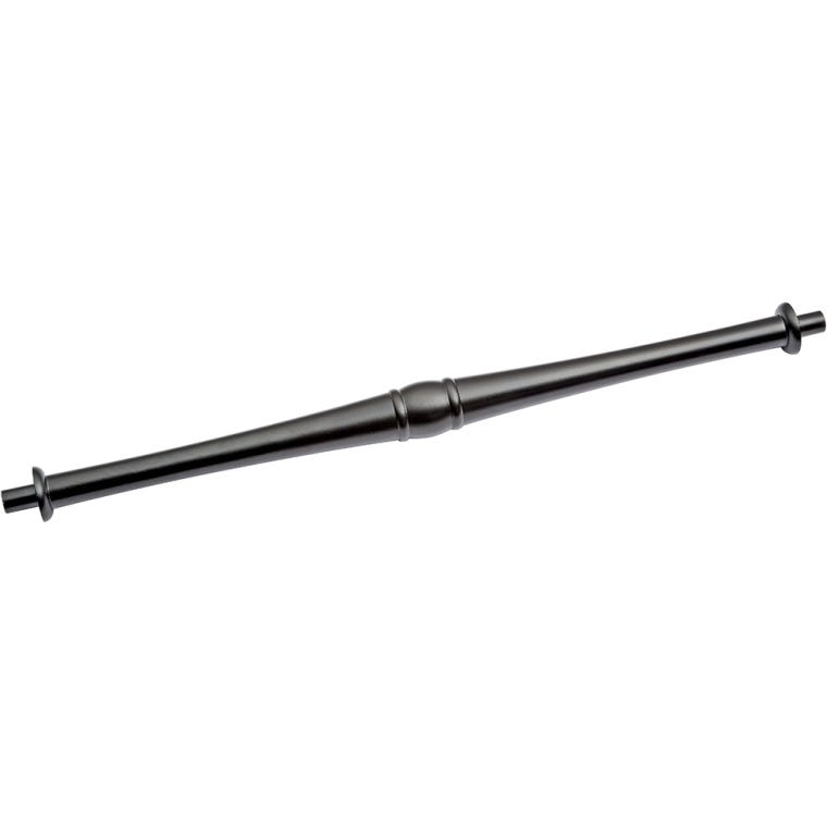 Rockler Classic Rolling Library Ladder - Ladder Hardware, Satin Black - full pic 