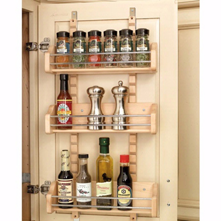 Adjustable Door Mount Spice Racks, Rev-a-Shelf 4ASR Series - full pic 