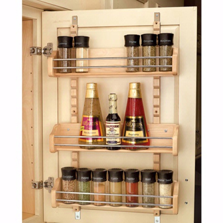 Adjustable Door Mount Spice Racks, Rev-a-Shelf 4ASR Series - full pic 