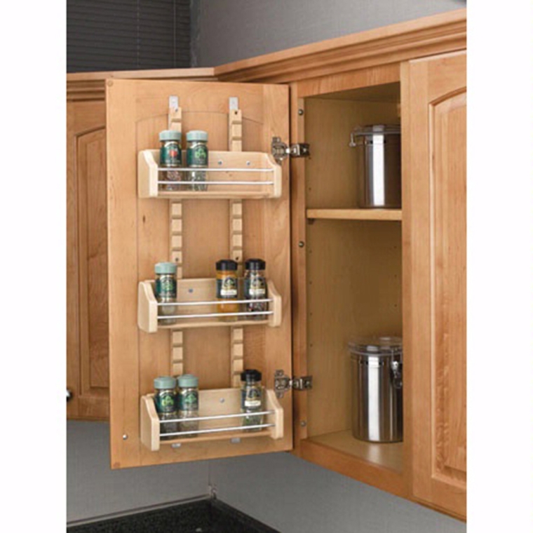 Adjustable Door Mount Spice Racks, Rev-a-Shelf 4ASR Series - full pic 