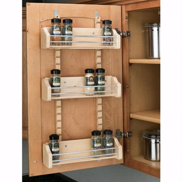 Adjustable Door Mount Spice Racks, Rev-a-Shelf 4ASR Series - full pic 