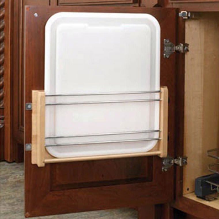 Door Mount Cutting Boards, Rev-a-Shelf 4DMCB Series-Cutting Board Storage w/Polymer Cutting Board - full pic 