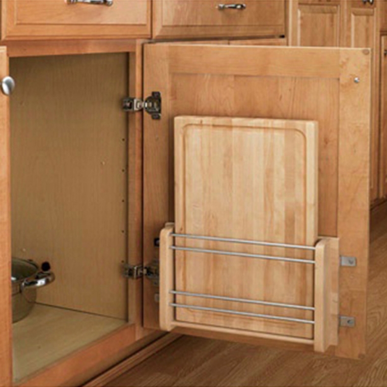 Door Mount Cutting Boards, Rev-a-Shelf 4DMCB Series-Cutting Board Storage w/Polymer Cutting Board - full pic 