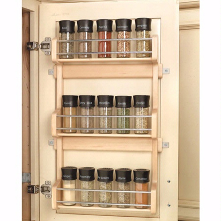 Door Mount Spice Racks, Rev-a-Shelf 4SR Series - full pic 