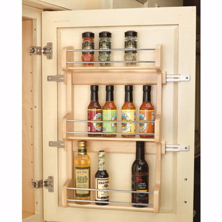 Door Mount Spice Racks, Rev-a-Shelf 4SR Series - full pic 