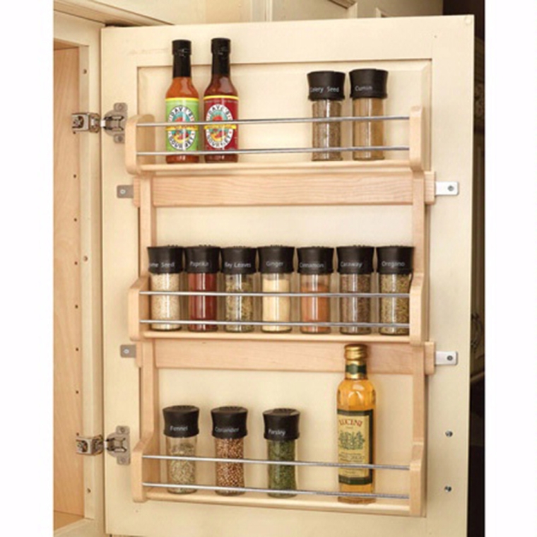 Door Mount Spice Racks, Rev-a-Shelf 4SR Series - full pic 
