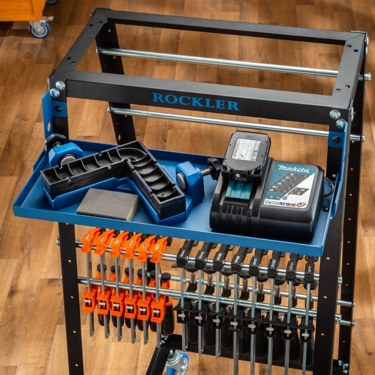 Rockler Pack Rack Plus, Clamp and Tool Storage System - full pic 