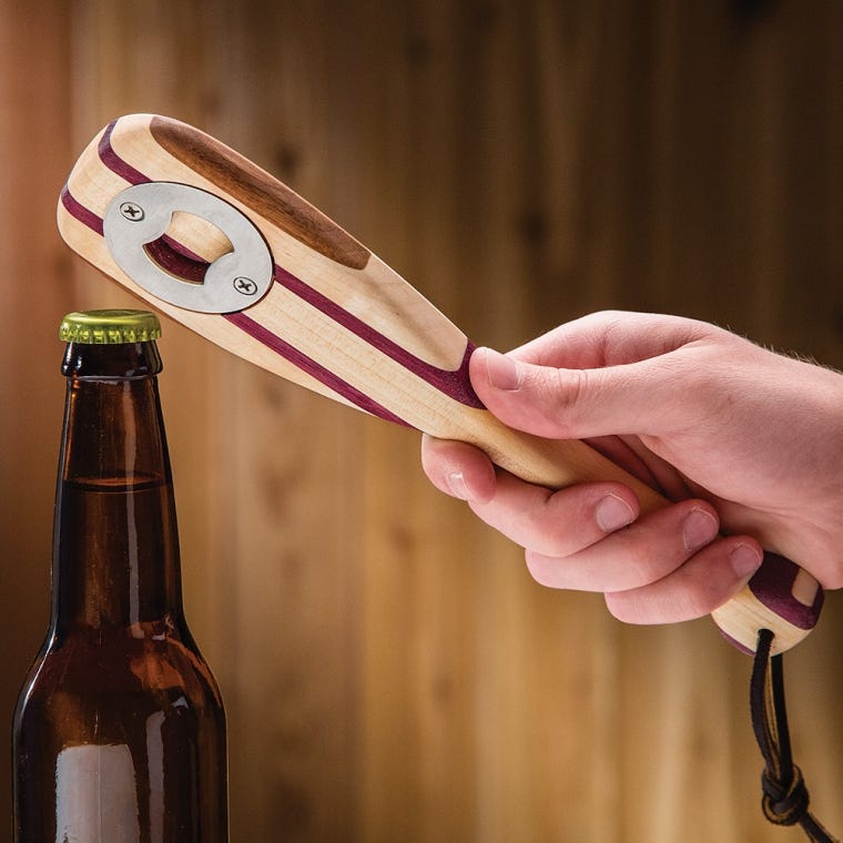 Rockler Inset Bottle Openers, 6-Pack - full pic 