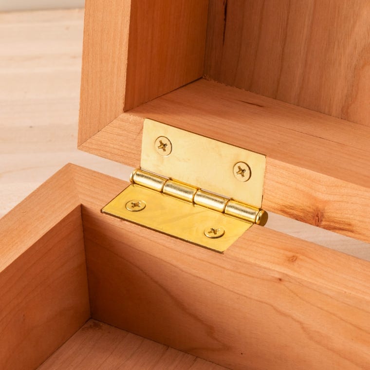 Flat-tipped Butt Hinges, 2'' L x 1-3/4'' W - full pic 