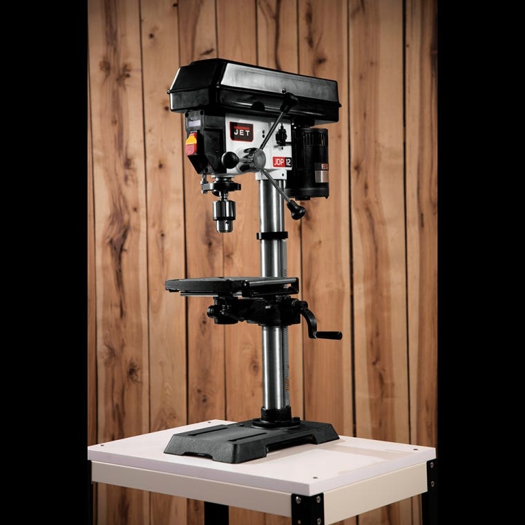 Jet Drill Press JWDP-12 with Digital Read Out, 12'' Swing - full pic 