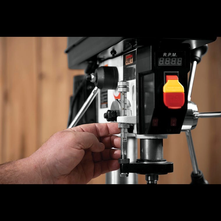 Jet Drill Press JWDP-12 with Digital Read Out, 12'' Swing - full pic 