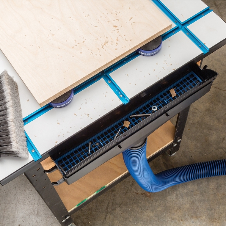 Dust Right&reg; Bench Sweep - full pic 