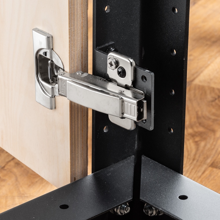 Hinge Brackets for Rockler Rock-Steady Shop Stands, Pair - full pic 