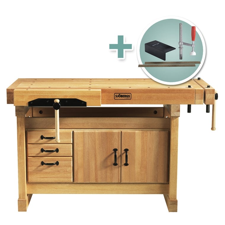 Sjobergs Elite Workbench 1500 with Accessory Package - full pic 