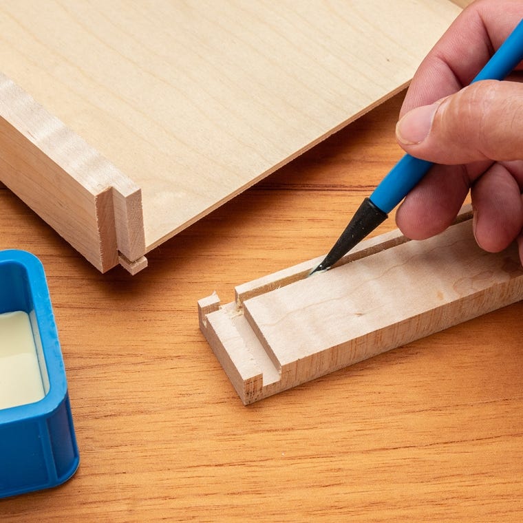 Rockler Silicone Micro Glue Brush Set - full pic 