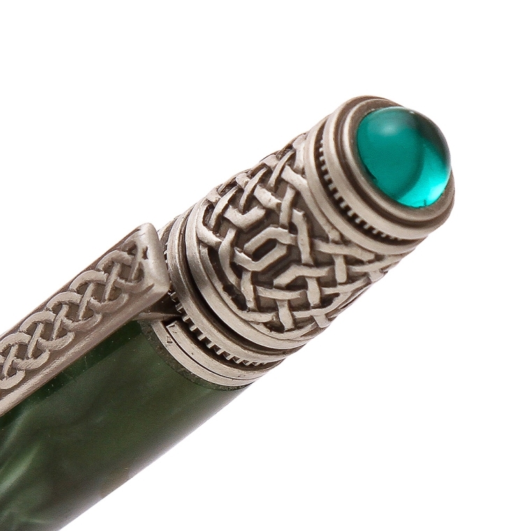Celtic Twist Pen Hardware Kit, Antique Pewter - full pic 