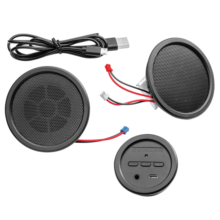 Rockler Stereo Wireless Speaker Kit with 2 Speakers and Playback/Volume Controls - full pic 