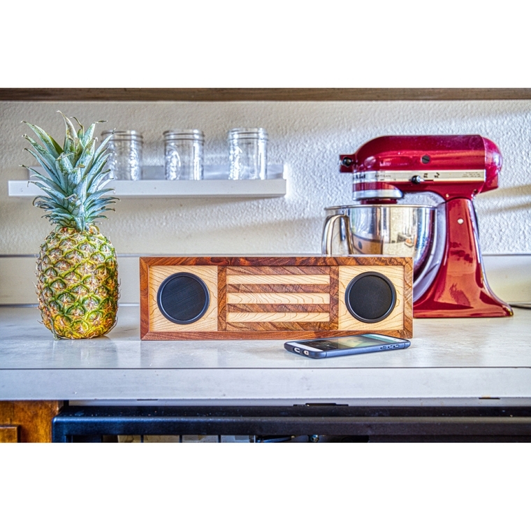 Rockler Stereo Wireless Speaker Kit with 2 Speakers and Playback/Volume Controls - full pic 