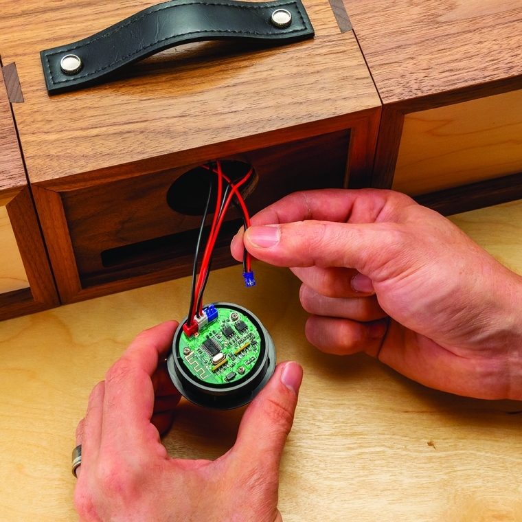 Rockler Stereo Wireless Speaker Kit with 2 Speakers and Playback/Volume Controls - full pic 