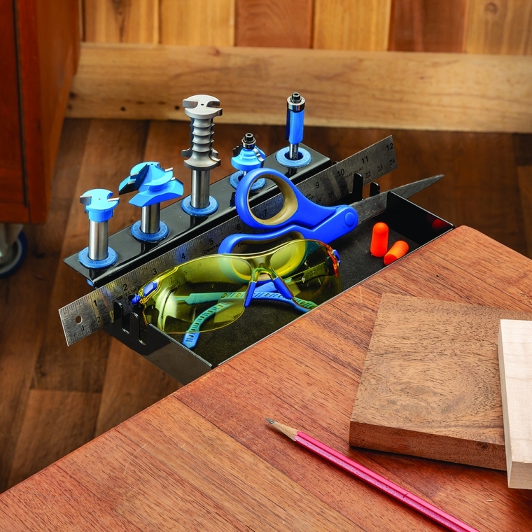 Rockler Router Fence Storage Tray - full pic 