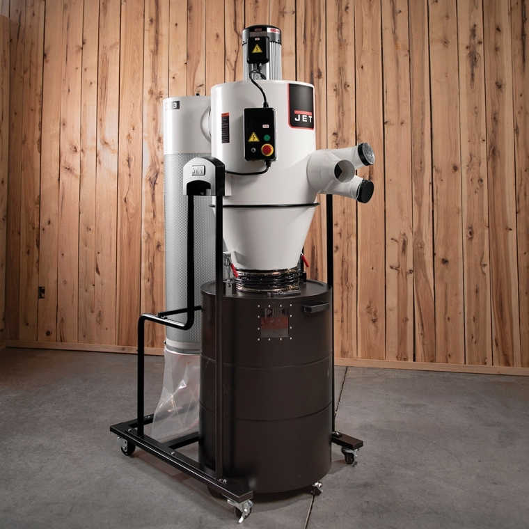 Jet Cyclone Dust Collector JCDC-3, 3HP - full pic 