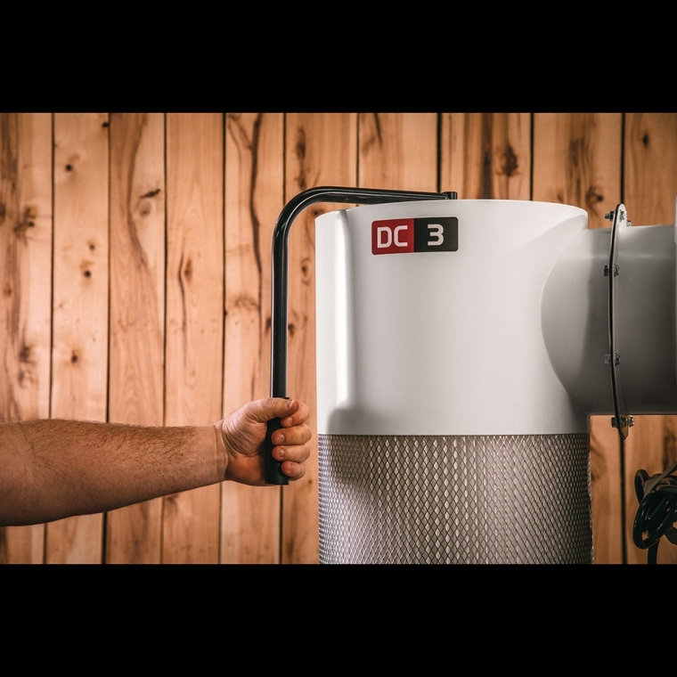 Jet Cyclone Dust Collector JCDC-3, 3HP - full pic 