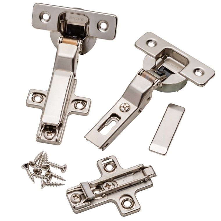 Salice 105&deg; Silentia+ Soft-Close Hinges, Frameless - full pic 