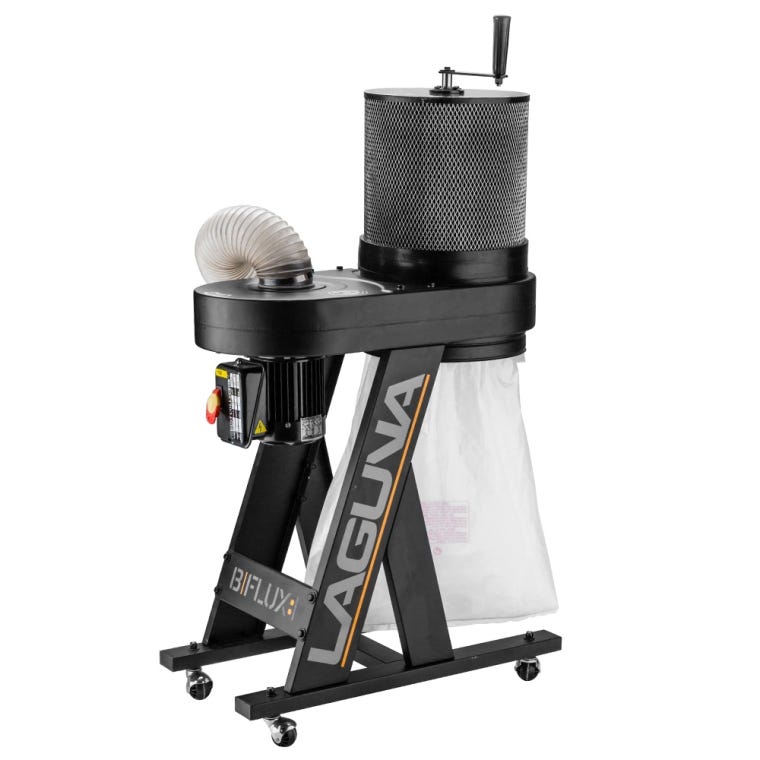 Laguna B|Flux 1HP 1-Micron Canister Dust Collector - full pic 