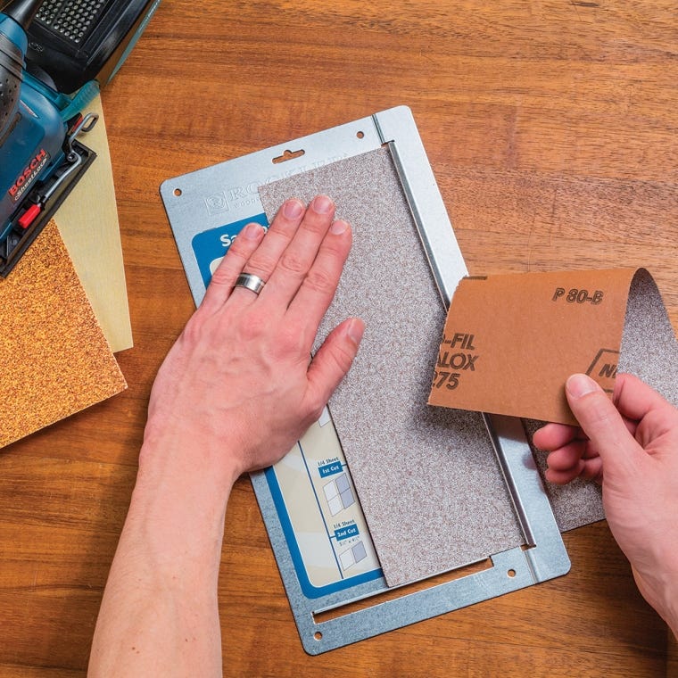 Rockler Sandpaper Cutter - full pic 