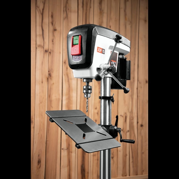 Jet Benchtop Drill Press JDP-15B, 15'' Swing - full pic 