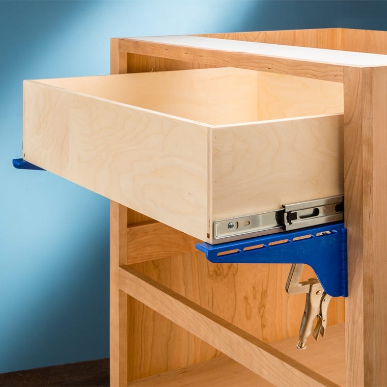 Rockler Drawer Installation Brackets - full pic 